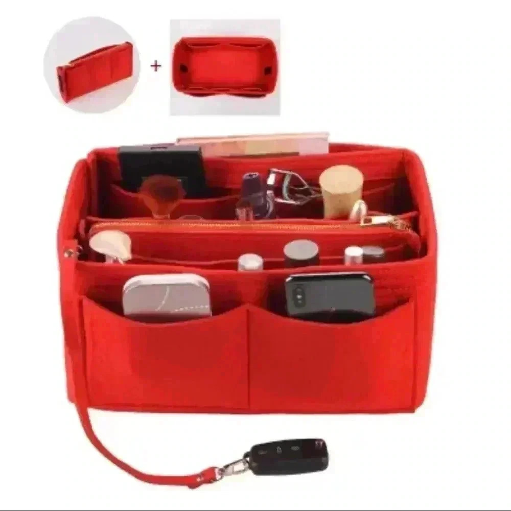 Tote bag Organizer - Red